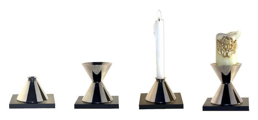 postmodern design candle holders