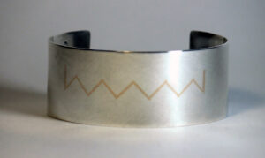 Silver Cuff Bracelet Gary Morga