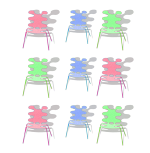 chair postmodern design gary morga